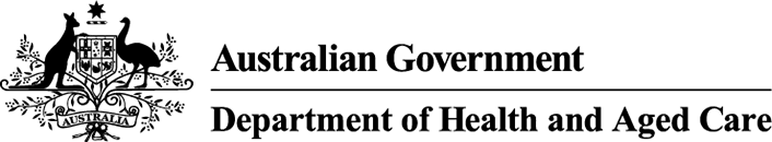 Australian department of health logo